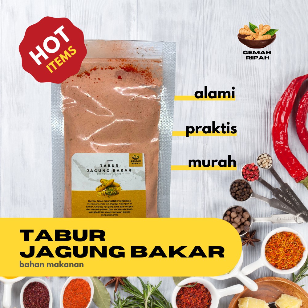 Jual Bumbu Tabur Jagung Bakar Premium Bumbu Tabur Aneka Rasa Non Msg