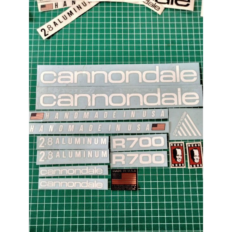 stiker sepeda cannondale