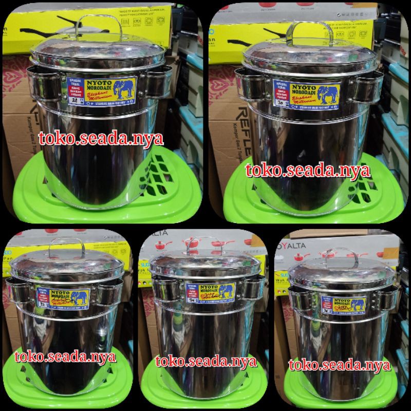 DANDANG PENTOL/BAKSO NYOTO MORODADI STAINLESS STEEL panci bakso stainless panci pentol stainless