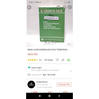 BUKU AJAR KARDIOLOGI FKUI TERMURAH