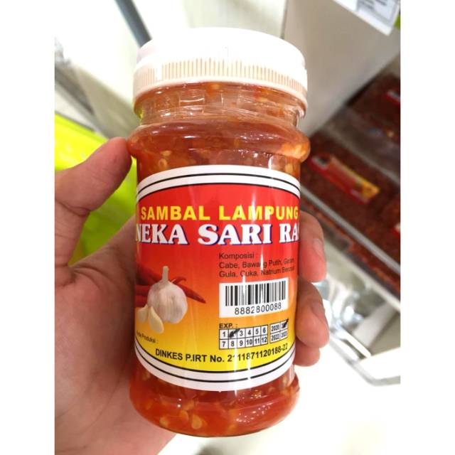 

Sambal khas lampung : aneka sari rasa. Pedas nampoll