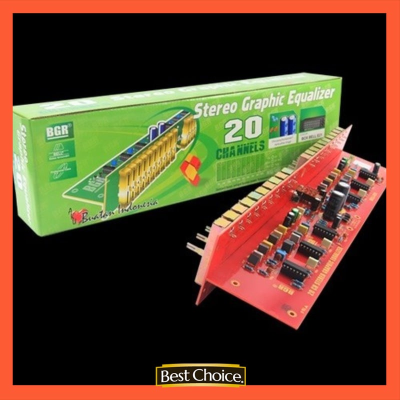 Kit Equalizer Stereo 20ch Bell