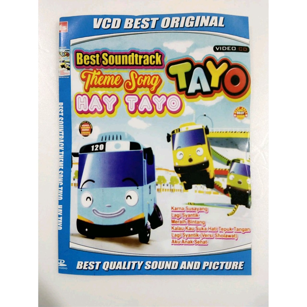 PROMOO DVD lagu anak anak film tayo
