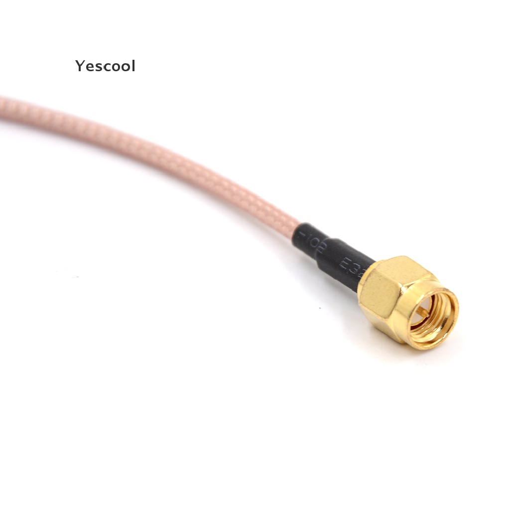 Yescool Kabel Adapter Konektor Jack SMA Male Ke Female Panjang 30CM