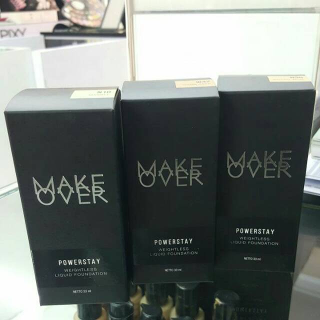 MAKE OVER POWER STAY WEIGHTLESS LIQUID FOUNDATION