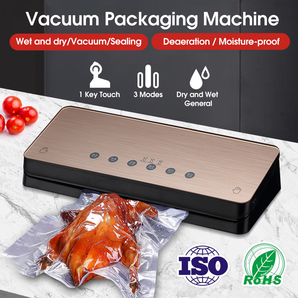 4 in 1 Portable Food Vacuum /Sealer Perekat /Mesin Vacum Makanan Basah Kering /Alat seal Makanan Free 10pcs Vacuum bags