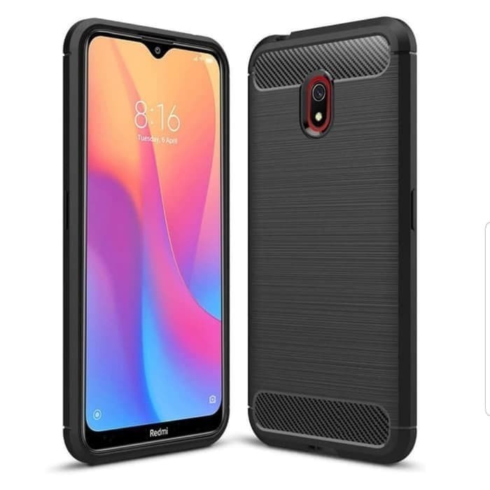 XIAOMI REDMI 8 8A 8A PRO Silicon Carbon Slim Fit Soft Case Premium