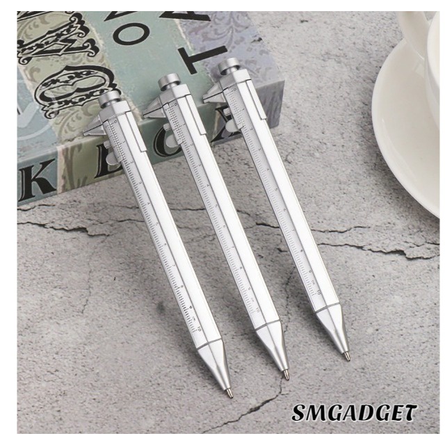 

Pulpen Pena Multifungsi Ballpoint Pen Caliber Measuring Tool Scale
