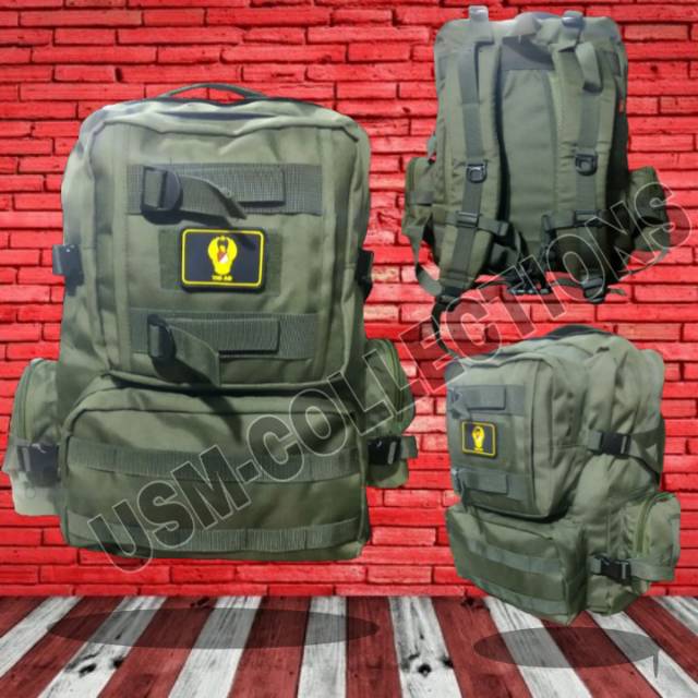 Tas ransel gultor / tas ransel jumbo hijau army / tas ransel 511 tactical outdoor