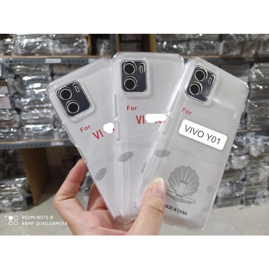 Case Vivo Y01 6.51&quot; Garskin Aero Flip Wallet AutoFocus Luxury 9D Anti Selip Shocking