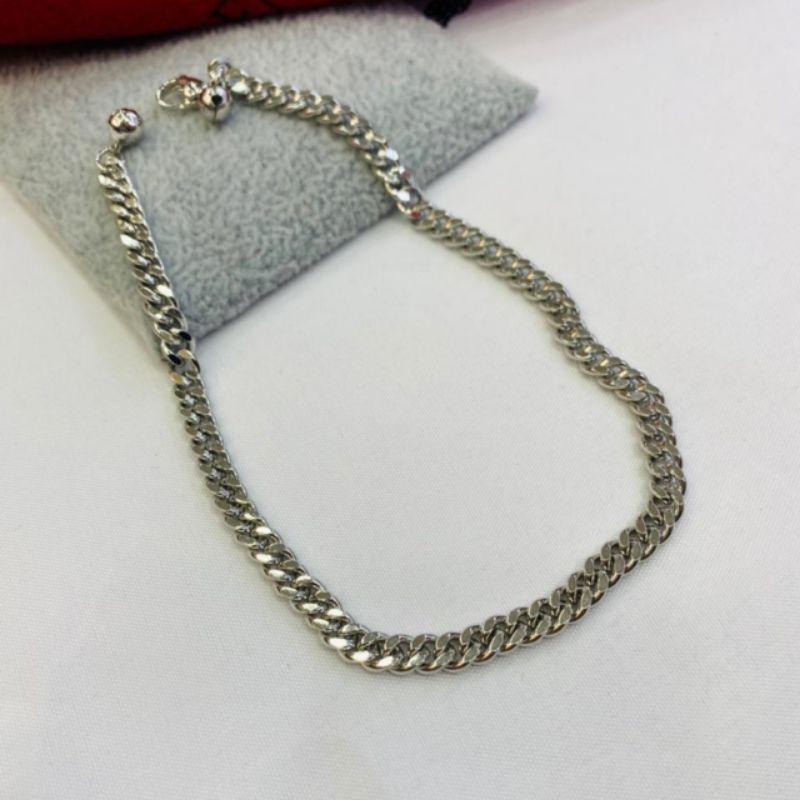 Gelang kaki Lonceng krincingan Premium Lapis emas tidak karatan dan Anti alergi 04