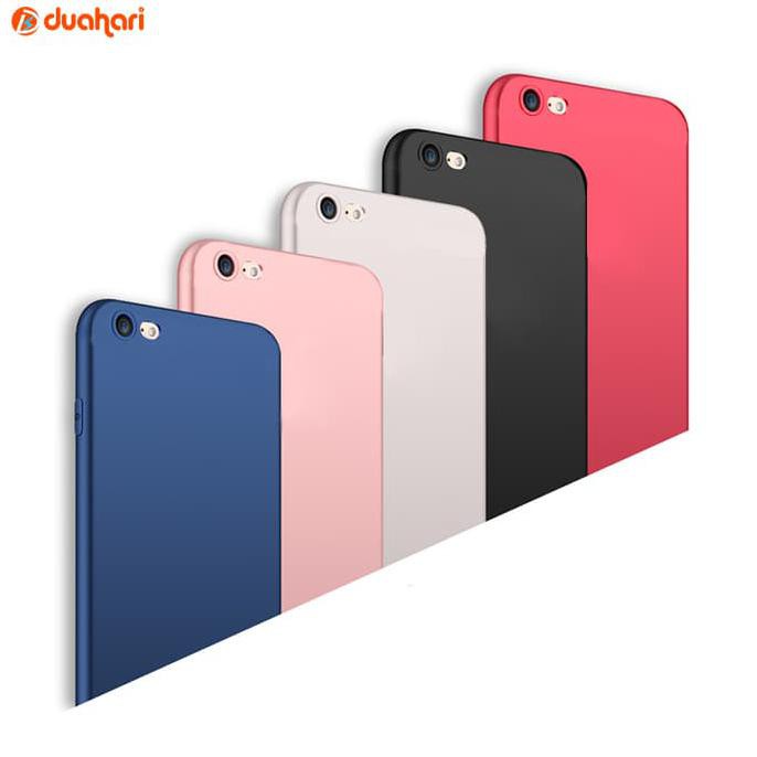 Casing Iphone 6 / 6S Plus Matte Case Iphone 6 / 6S Plus Softcase 6S+ - Hitam