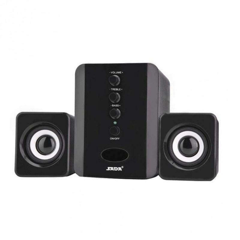 sada d 202 speaker stereo 2.1 with subwoofer and USB power