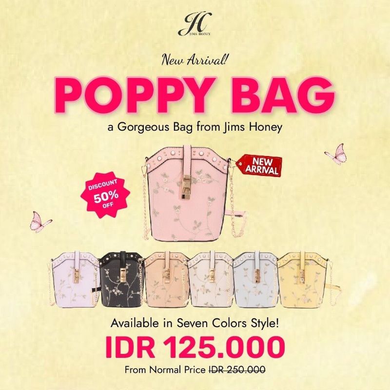 Jims Honey POPPY BAG