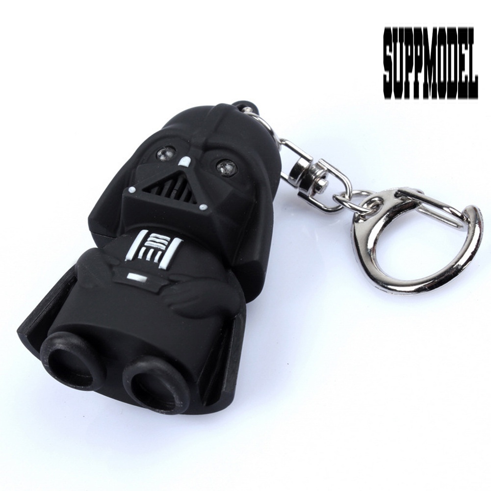 Suppmodel Gantungan Kunci Star Wars Darth Vader Dengan Lampu LED + Suara