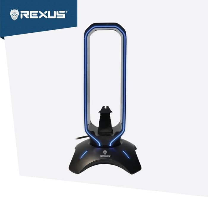 Rexus Headset Stand Bungee J3 RGB with USB Hub