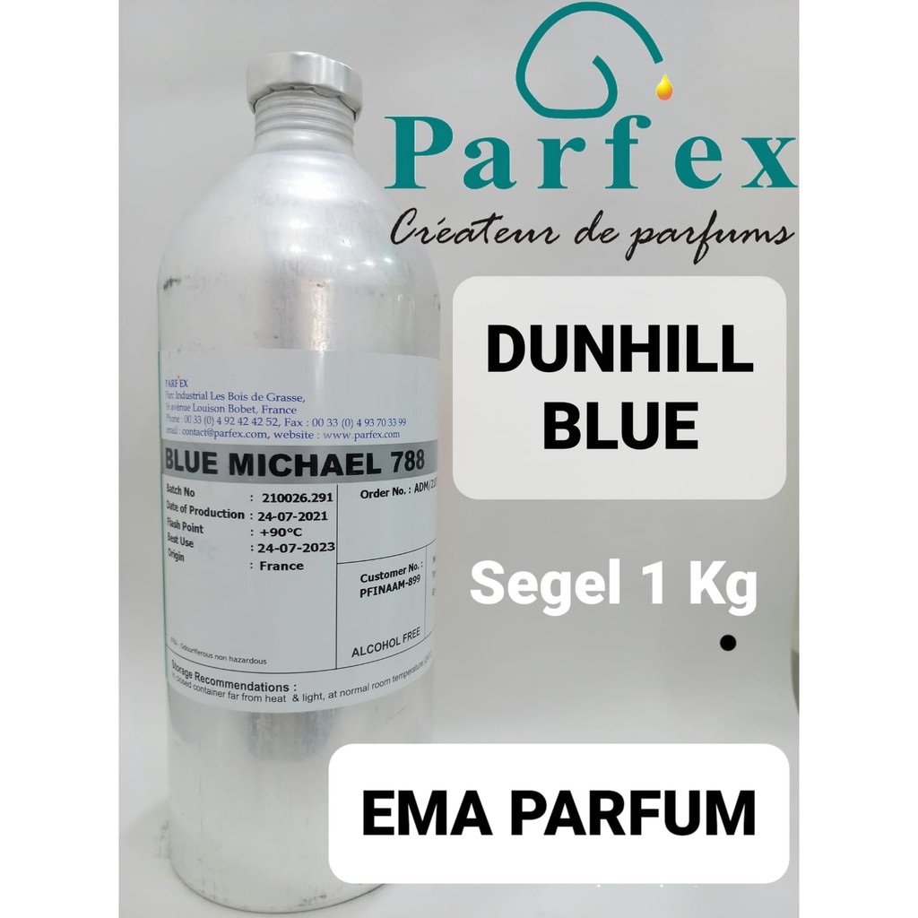 BLUE MICHAEL REPACK 100 ML BY PARFEX. SEARAH DUNHILL BLUE. BIBIT PARFUM MURNI 100%.