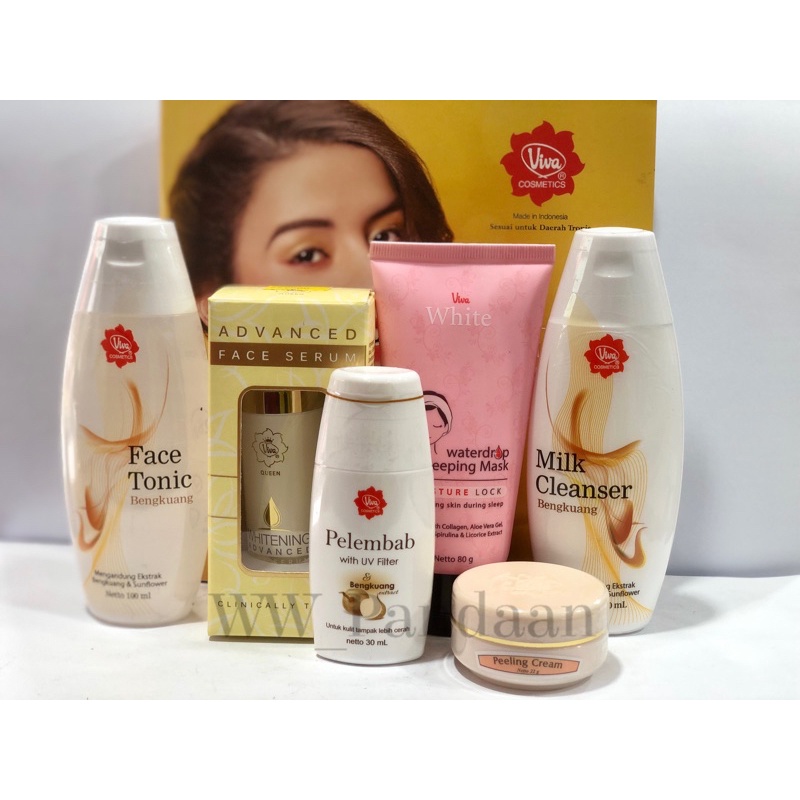 VIVA PAKET PERAWATAN WAJAH UNTUK WAJAH TAMPAK GLOWING