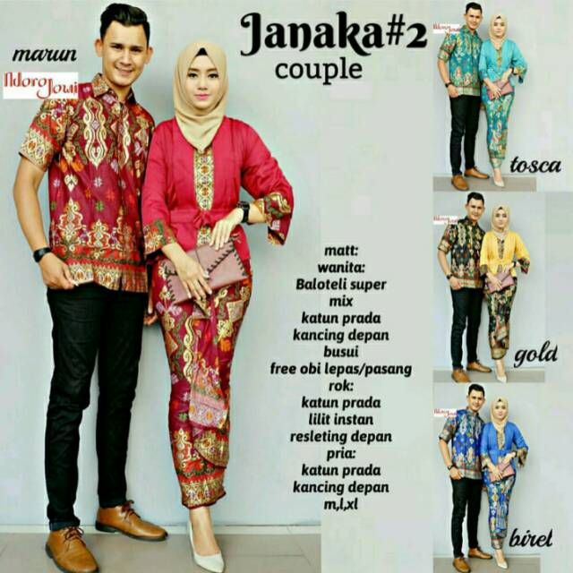 Batik couple janaka kode 2
