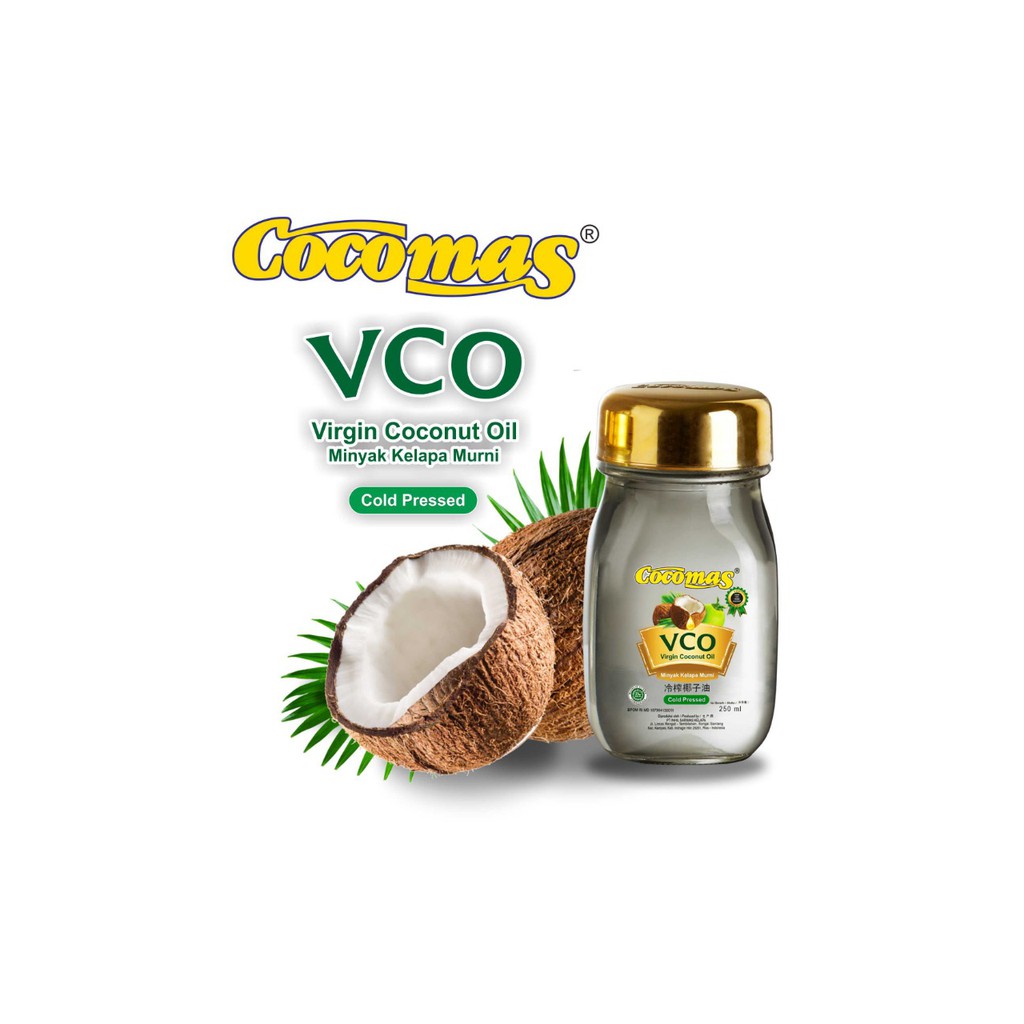 Cocomas VCO 250 ml (Virgin Coconut Oil)