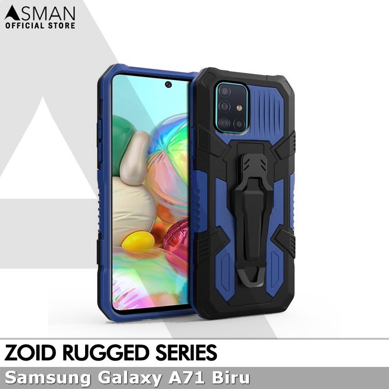 Asman Case Samsung Galaxy A71 Zoid Ruged Armor Premium