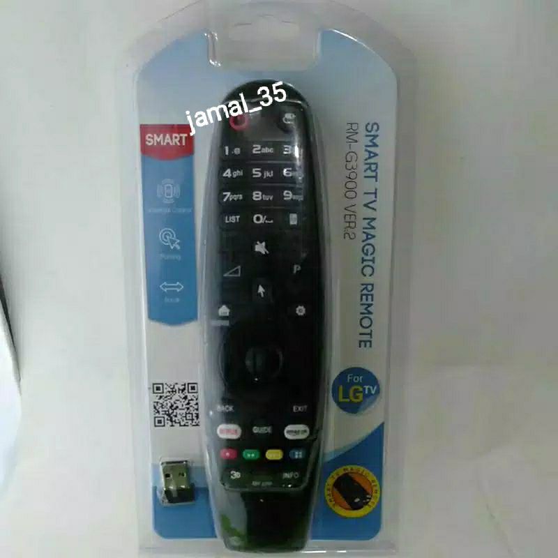 REMOTE REMOT TV LG MAGIC AN-MR600 AN-MR650 AN-MR650A RM-G3900 VER.2