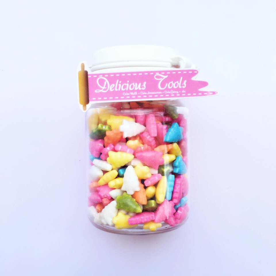 BK142 Sprinkles Tree sprinkle pohon natal hiasan cakepop kue ultah