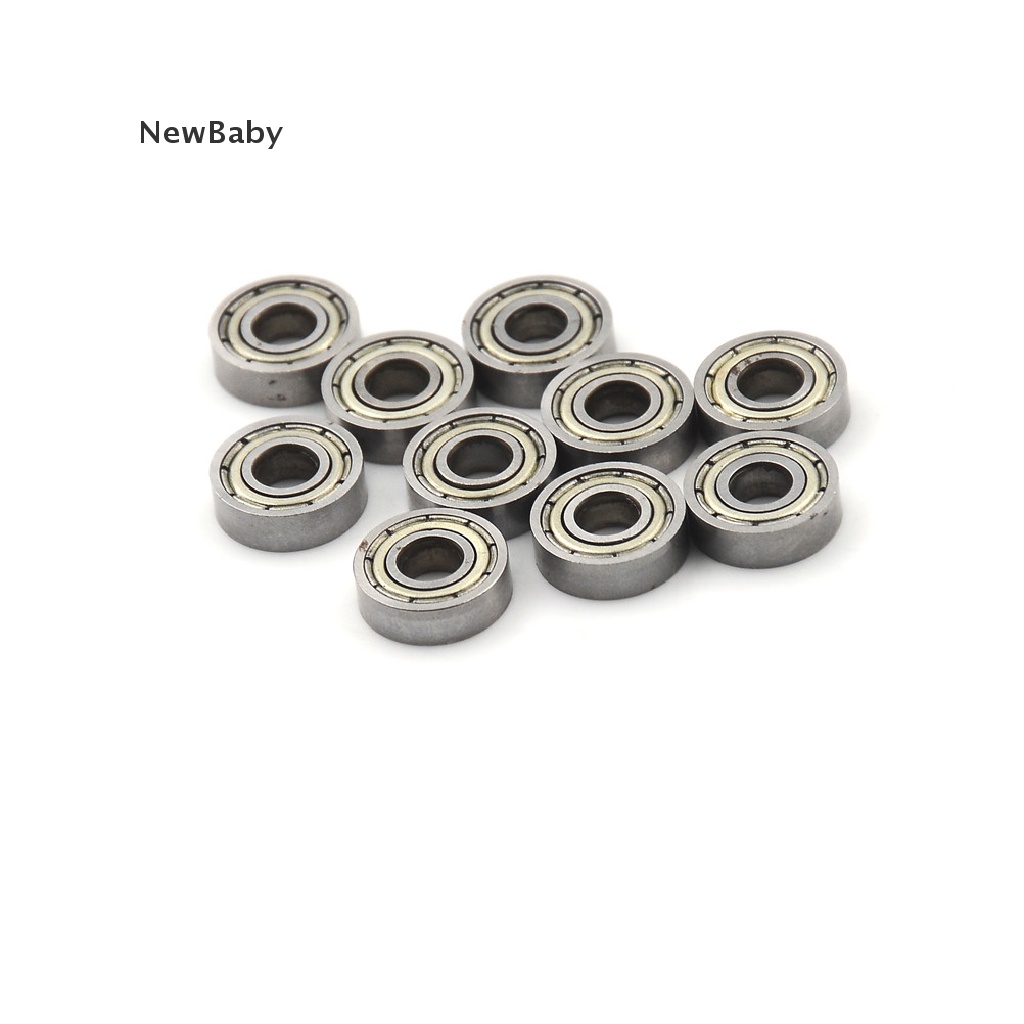 10pcs Bearing 695ZZ 695-Z Presisi Tahan Lama Ukuran 5x13 X 4mm