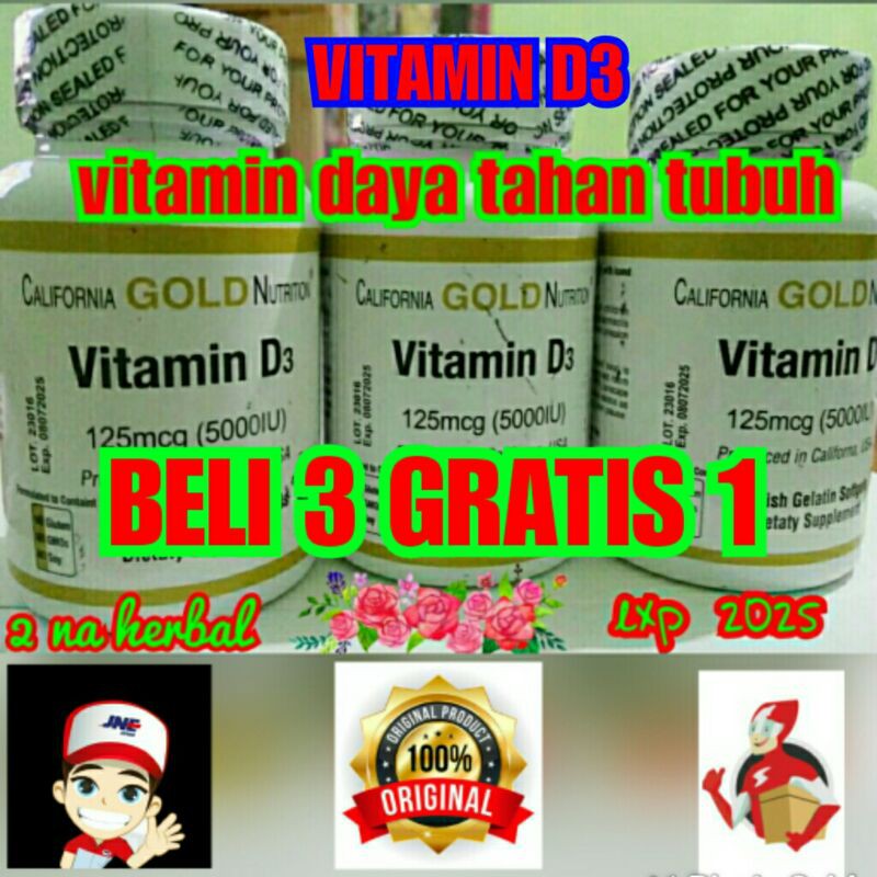 Vitamin D3 5000 iu Original Herbal