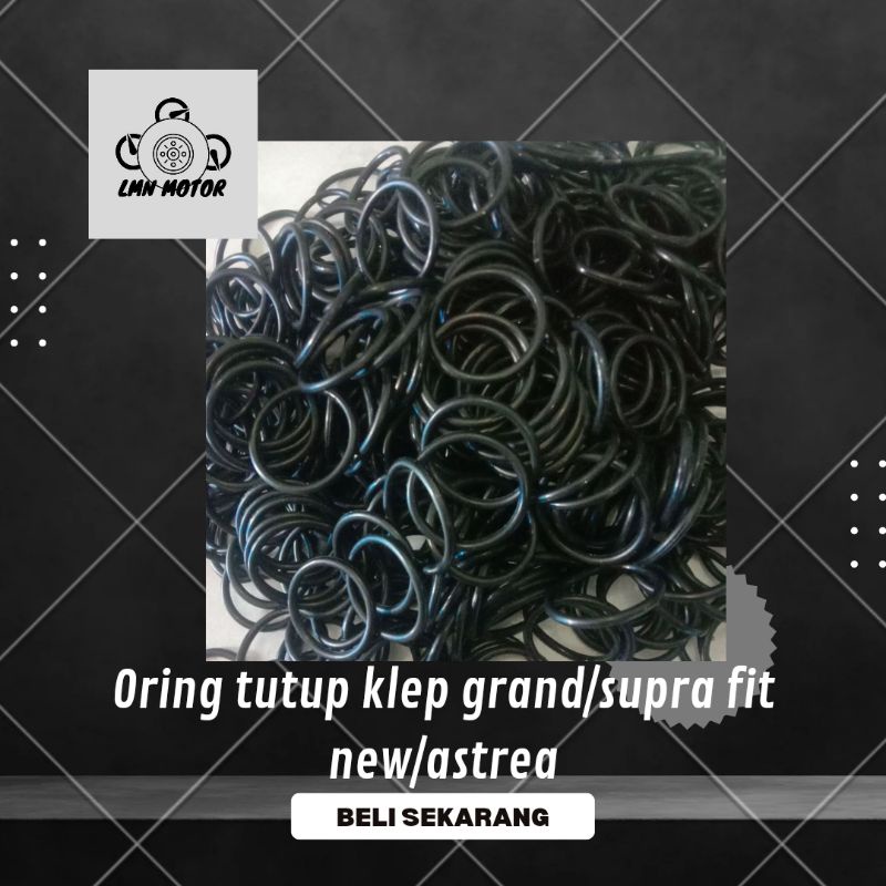 oring /seal tutup klep grand supra fit new/astrea