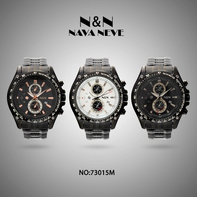 ORIGINAL NAVA NEVE 73015M Jam Pria jam import pria jam jam analog jam tangan N&N