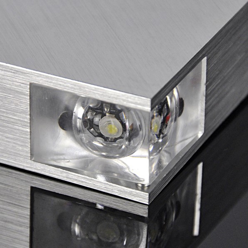 TaffLED Lampu Hias Dinding LED Modern Triangle Aluminium 3W - ABD-3W-SJX