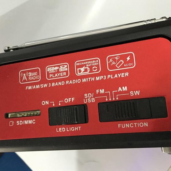 Model Baru.. Speaker Radio ASATRON R1050 USB FM AM SW 3Band MP3 Usb Memori