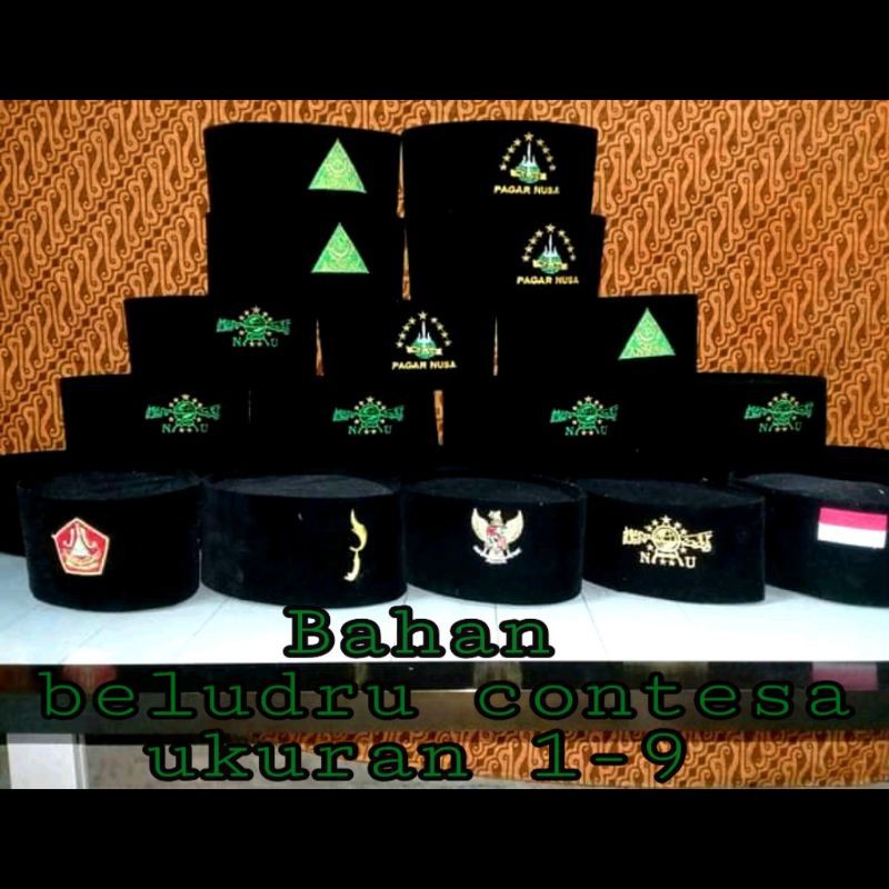PECI BORDIR NU/GASMI/PAGAR NUSA/PMII/BANSER/ANSHOR/GARUDA/BED MERAH PUTIH/