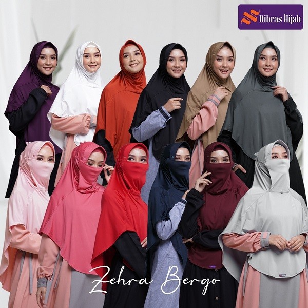 Zehra Bergo Masker Nibras Hijab