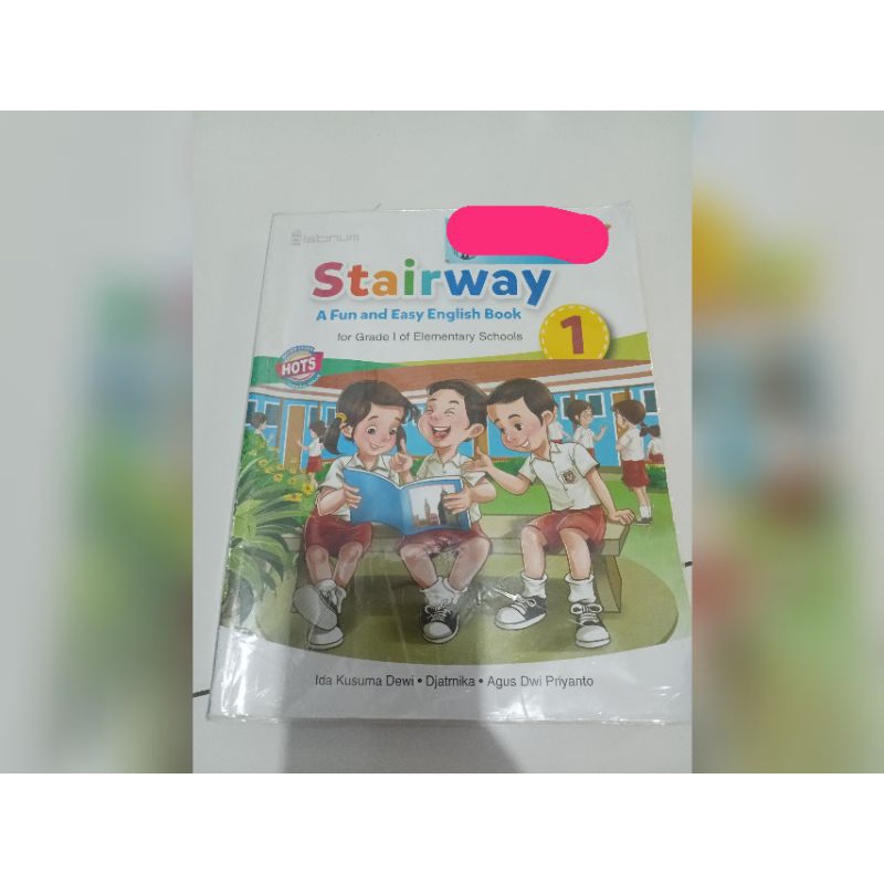 Buku bekas stairway inggris kelas 1 penerbit platinum