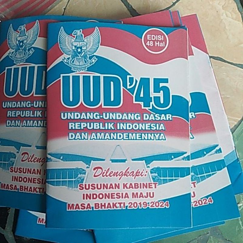 UUD 45 60 biji edisi 48 halaman(1300g)