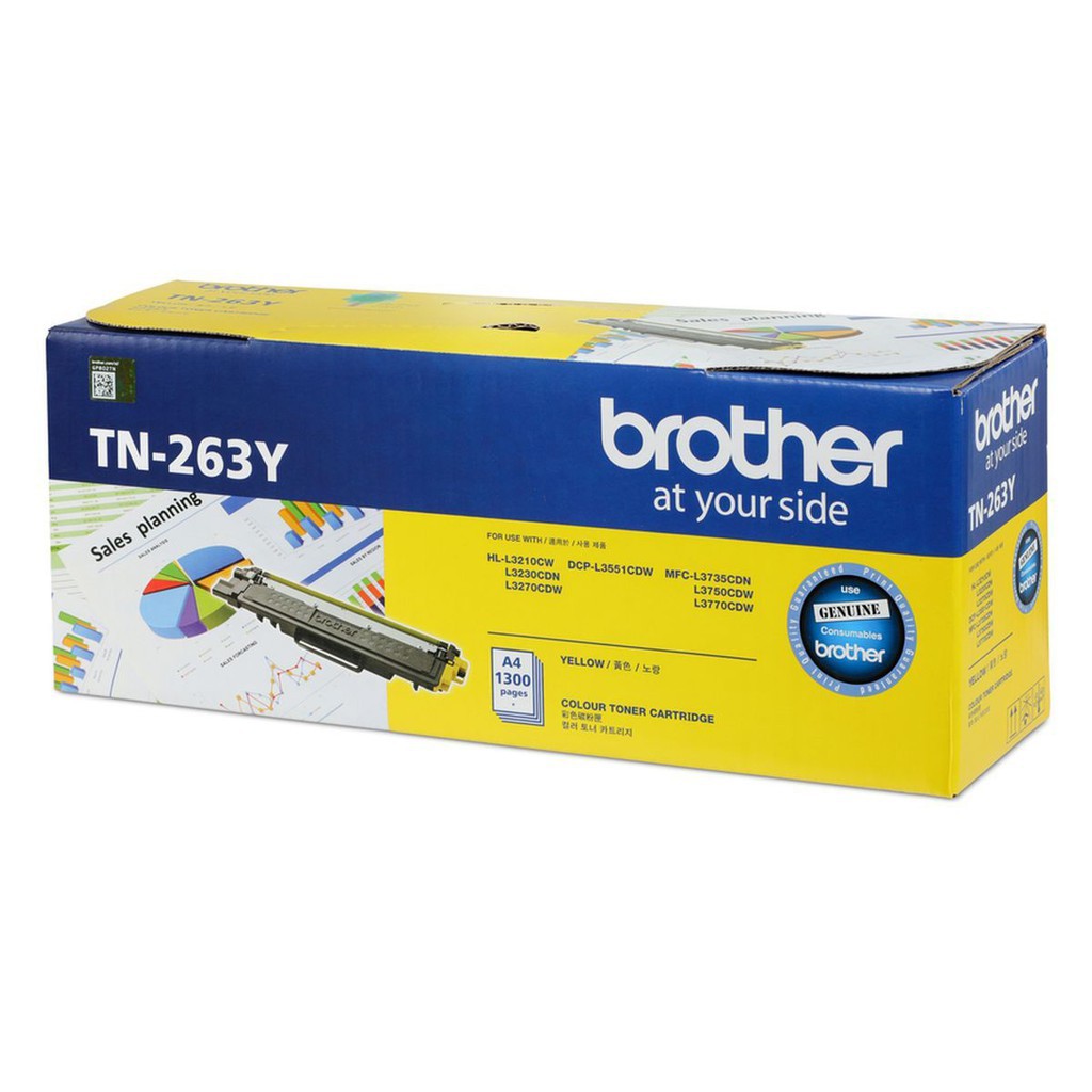 BROTHER Toner TN-263Y | TN263Y | TN263 Y Yellow Original