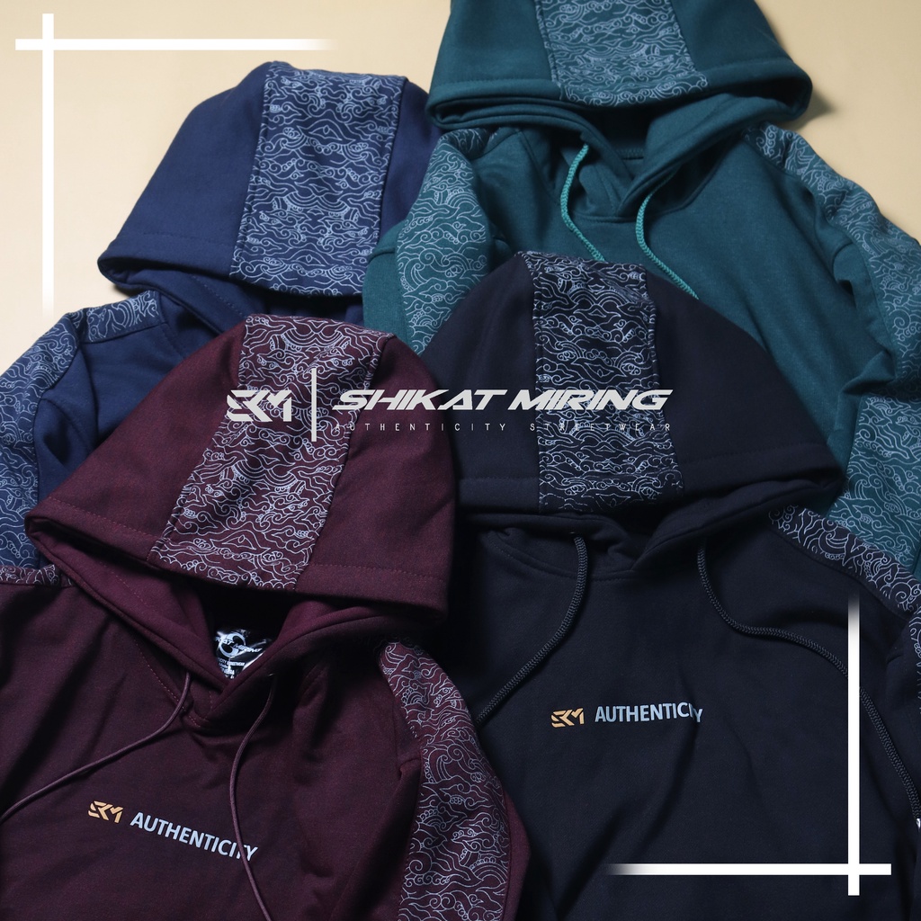 Jaket Sweater Hoodie SHIKAT MIRING Original Premium - Stripe Batik