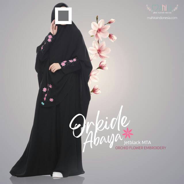 Orkide abaya by Mahira