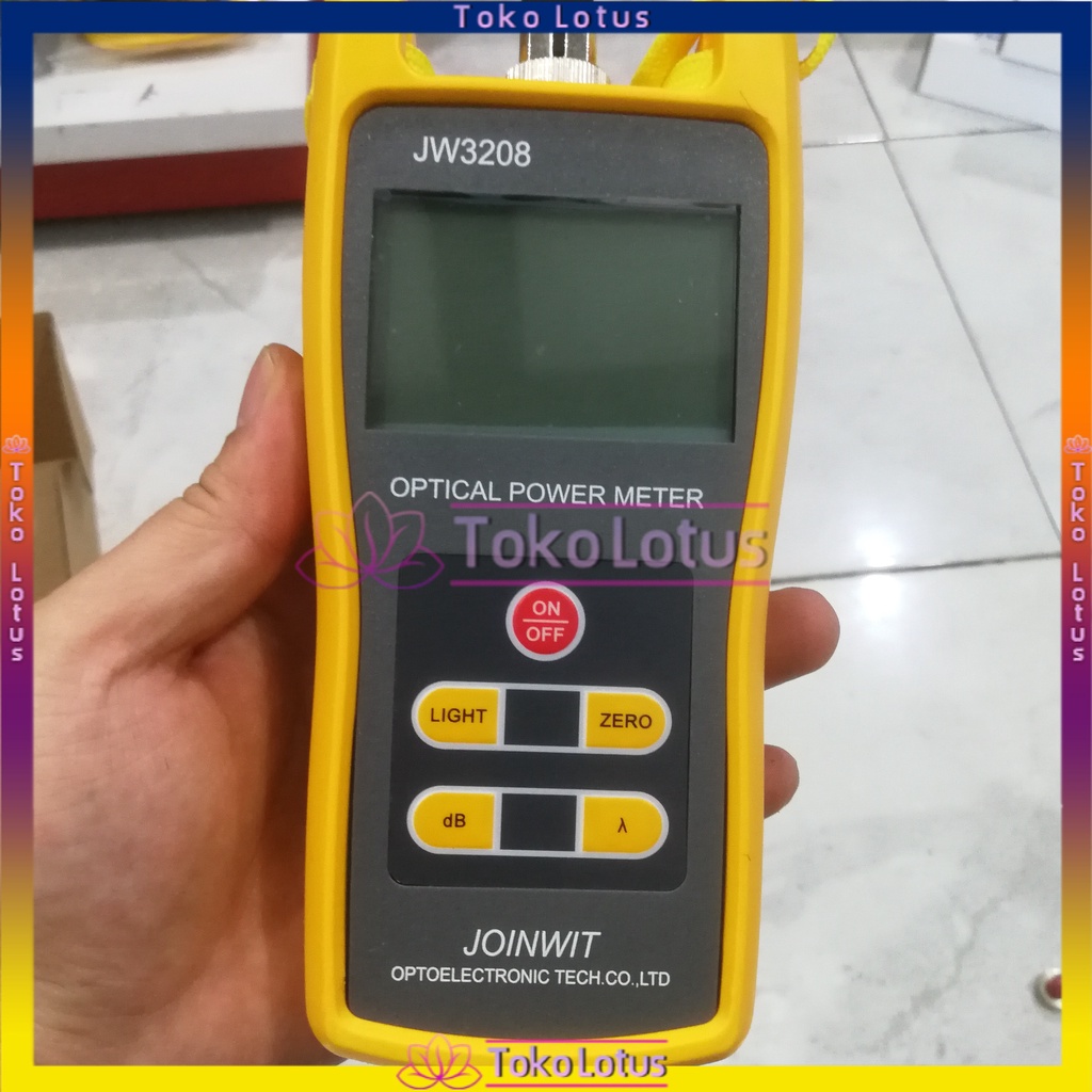 Optical Power Meter Joinwit JW3208C OPM Fiber Optik [BISA COD]