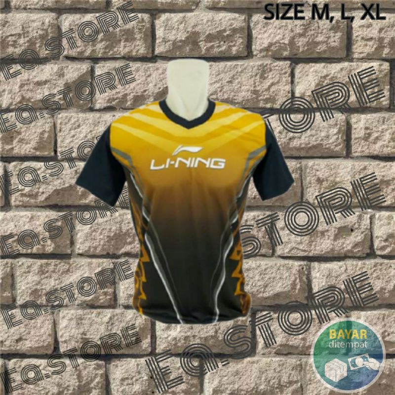 KAOS OLAHRAGA PRINTING LINING KAOS OLAHRAGA BADMINTON KAOS OLAHRAGA VOLLY KAOS OLAHRAGA BULUTANGKIS