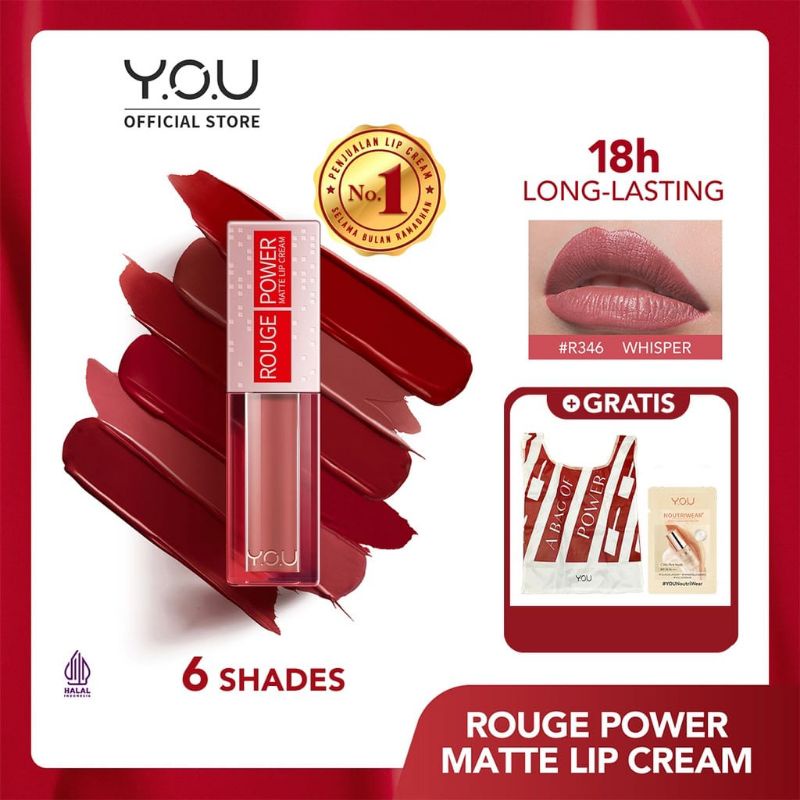 YOU Rouge Power Matte Lip Cream