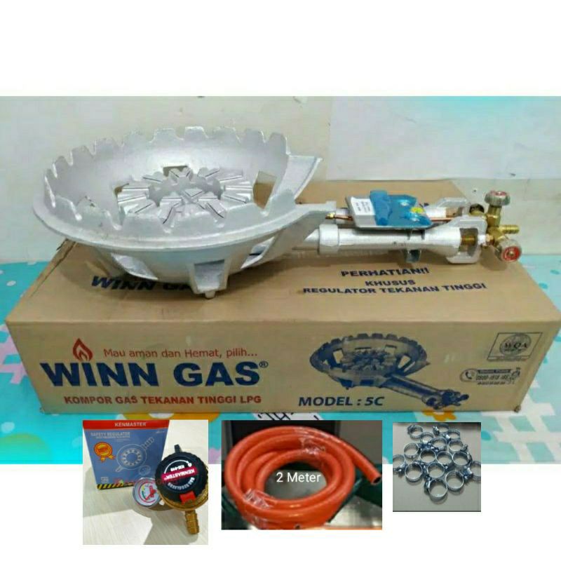 Winn Gas , Win Gas , 5C , Kompor , High Pressure , Restauran , Tekanan Tinggi