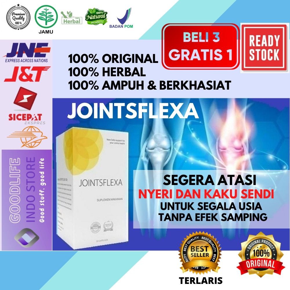 JOINTSFLEXA JOINTS JOIN FLEXA OBAT JAMU AMPUH HERBAL NYER SENDI TULANG PERSENDIAN NGILU KAKU PELUMAS