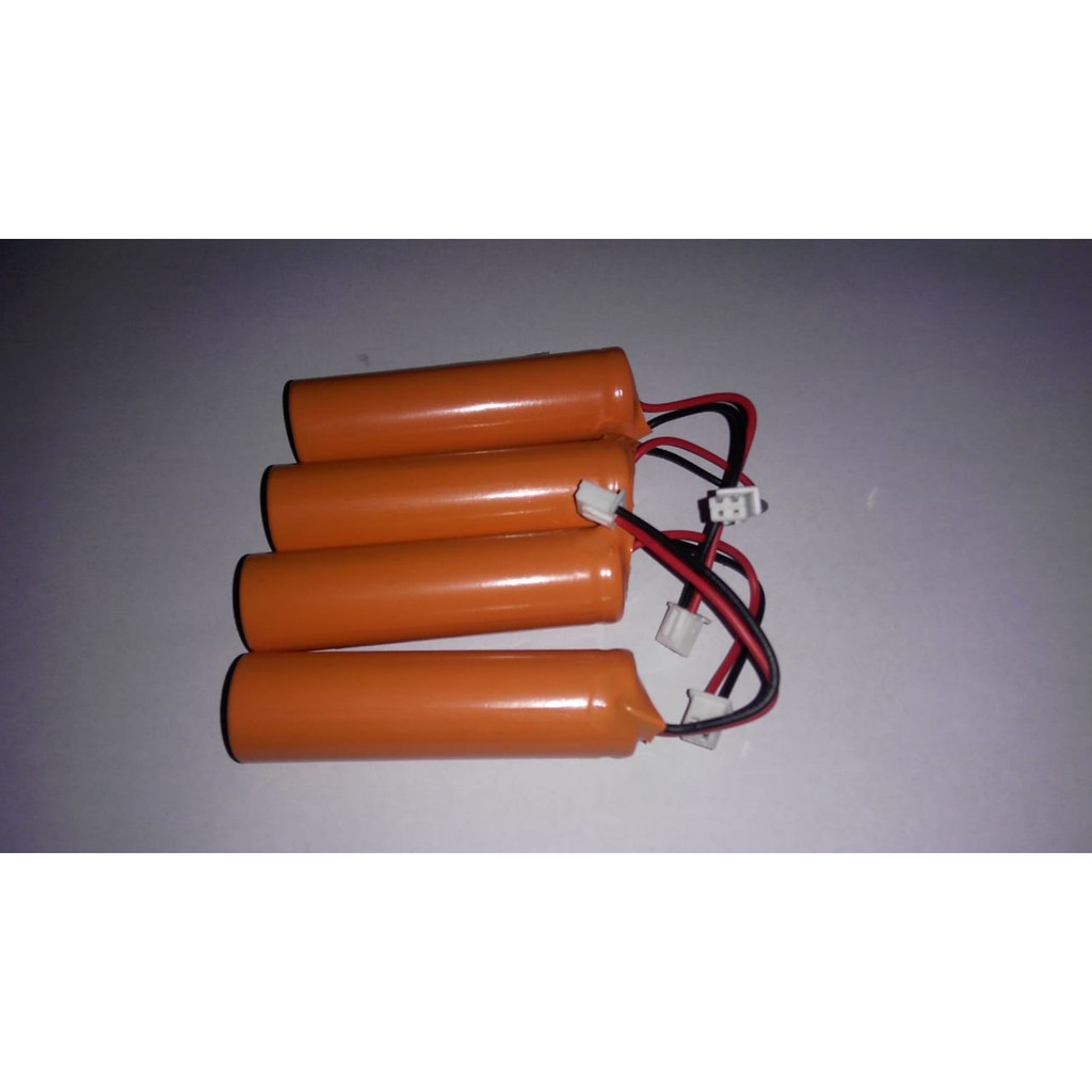 Batre RC Mobil Remot 3.7V 3,7V 3000mAh 18650 Soket Putih Kecil 2pin