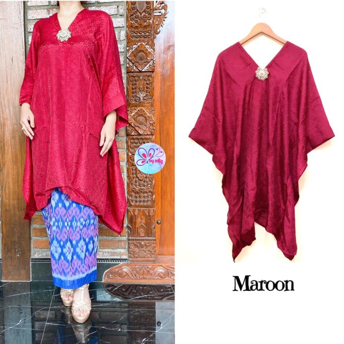 TERBARU        RnB Long Kaftan Viscose ( Atasan Saja ) Fashion Wanita Muslim Modern
