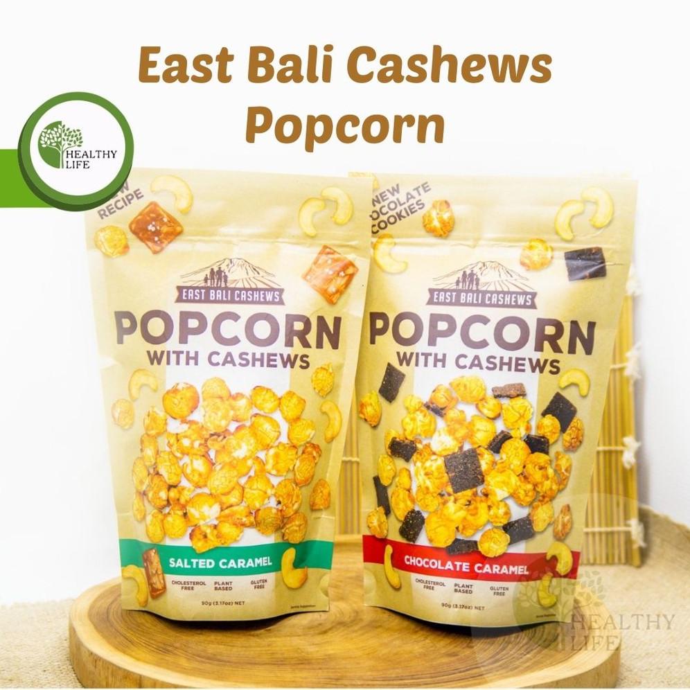 

[PRODUK FZWL8] EAST BALI CASHEWS - POPCORN WITH CASHEWS 90GR (2 Variant) ECF