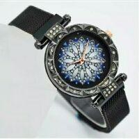 ✅COD [READY STOCK] JAM TANGAN MURAH CEWEK BARU FASHION JAM TANGAN WANITA GROSIR ANTI AIR W35-Hitam