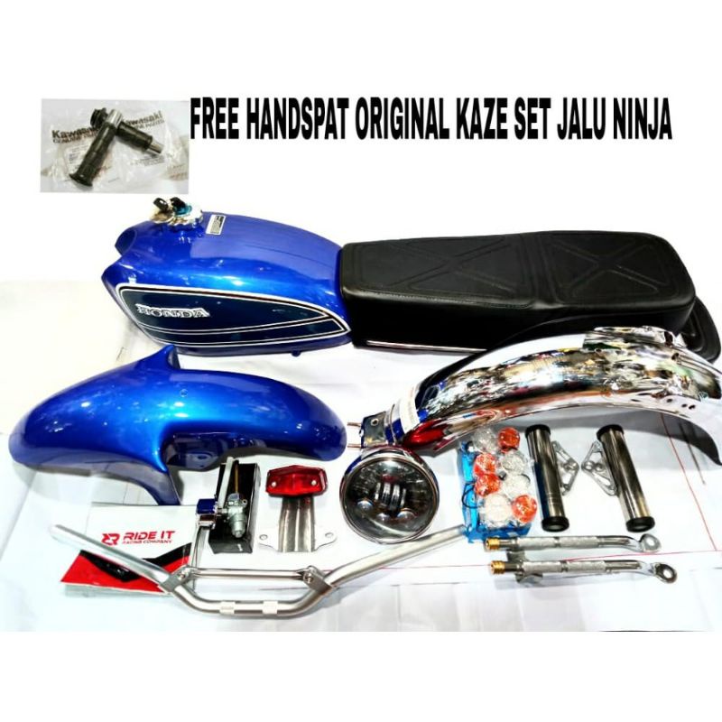 Paket body cb 100 125- Tangki CB - Jok CB - Stoplamp CB Body Set Komplit CB 125